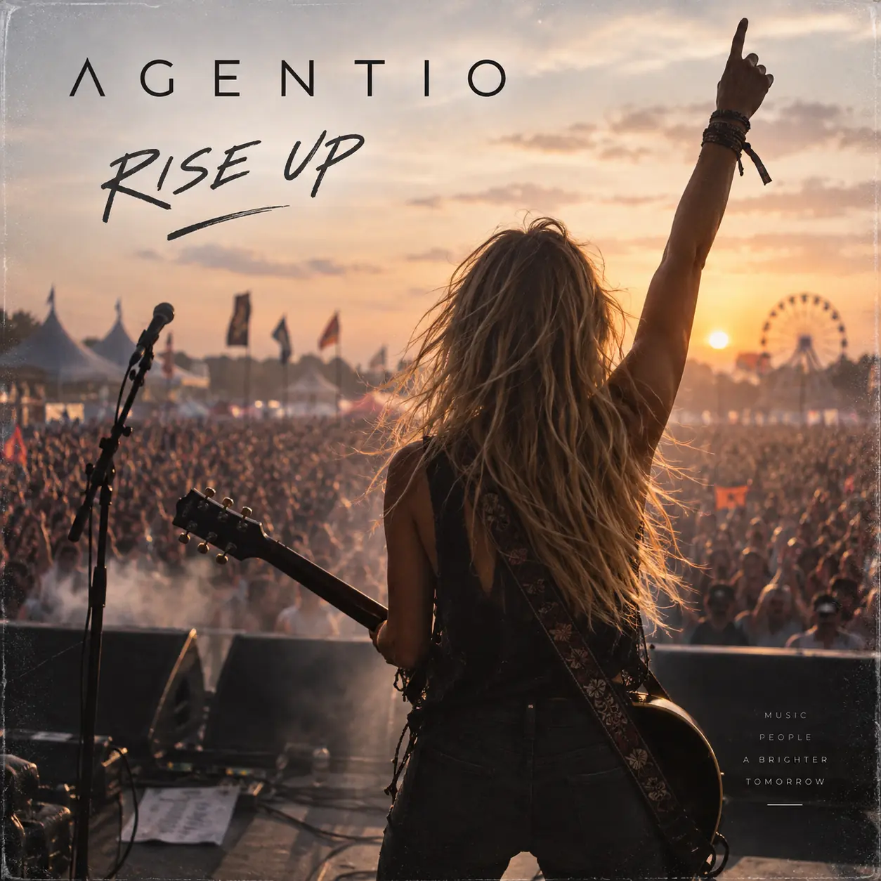 Rise Up music video scene